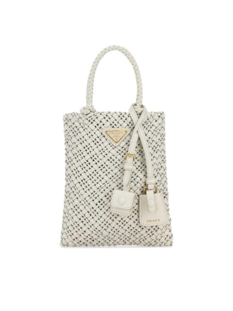Prada Prada White Leather Handbag
