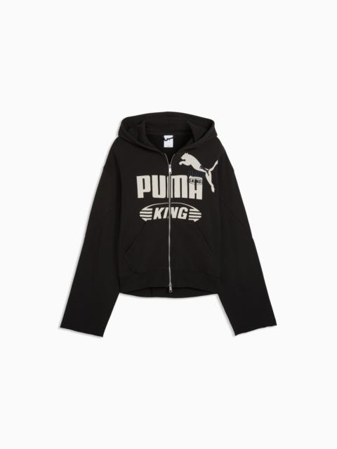 PUMA King Men's Zip-Up Hoodie