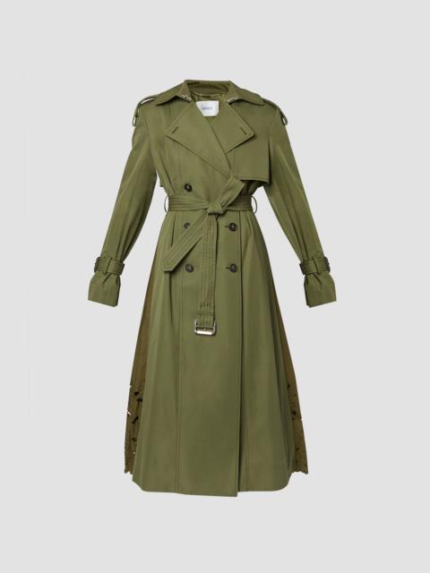 Erdem HYBRID TRENCH COAT