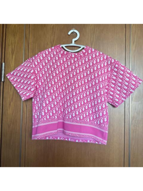 Dior Dior Monogram All-Over Print Short Sleeve Top