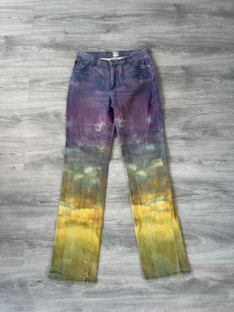 Other Designers Just Cavalli - Cavalli AW2010 Sunset Sky 3D Printed Archive Denim Jeans