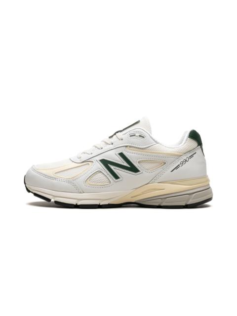 New Balance 990V4 "Made in the USA - White / Green"