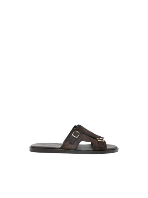 Santoni Santoni Brown Sandals Men