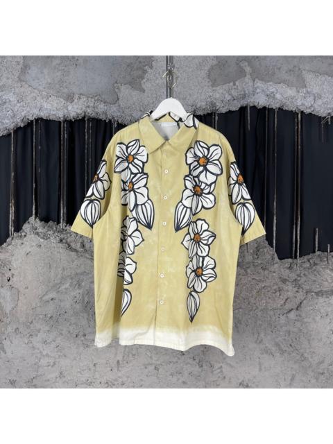 Prada Prada Floral Short Sleeve Shirt