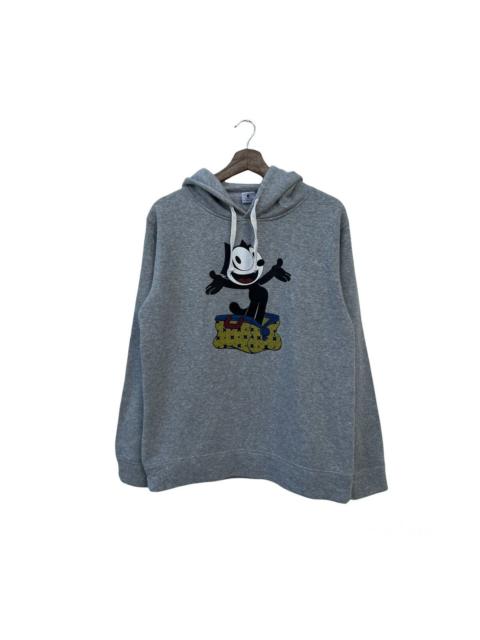 Other Designers Japanese Brand - VINTAGE FELIX THE CAT HOODIE BIG LOGO STREETWEAR STYLE
