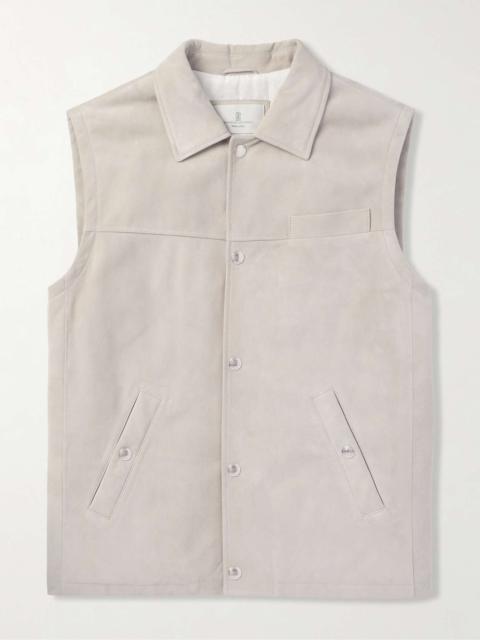 Suede Gilet