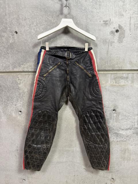 Other Designers Vintage Bill Walters Leather Motorcycle Pants