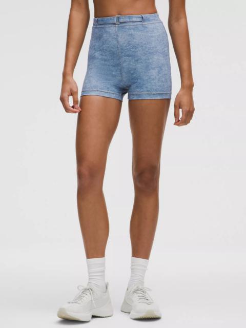 lululemon Set of the Month: Denim Dreams *Everlux Denim-Print Short 3"