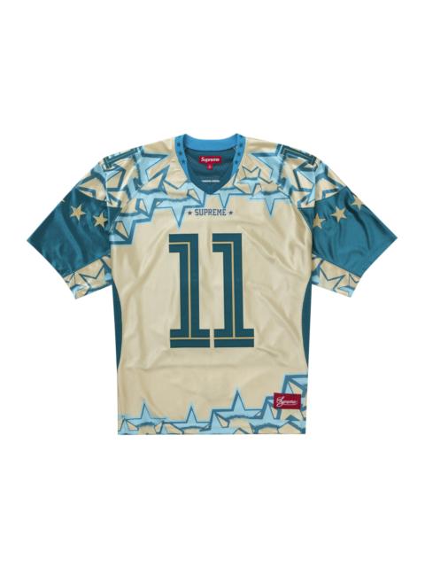 Supreme Supreme Stars Football Jersey Gold