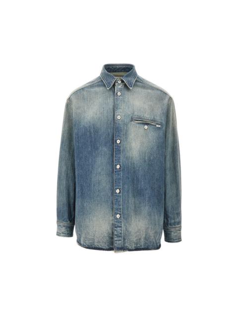 MM6 Maison Margiela WASHED DENIM SHIRT