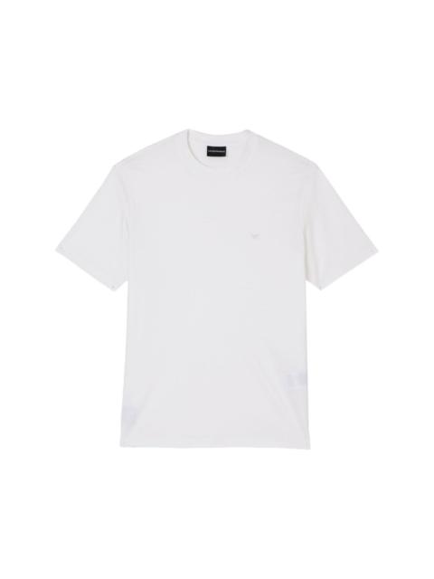EMPORIO ARMANI Cotton blend t-shirt