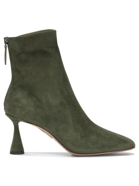 AQUAZZURA Aquazzura Amore 75mm Ankle Boots Green Women