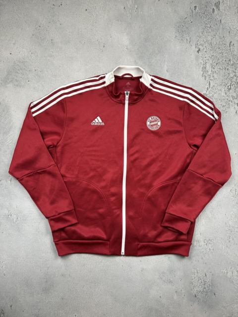 adidas Adidas FC Bayern München Track Jacket Red White Primegreen