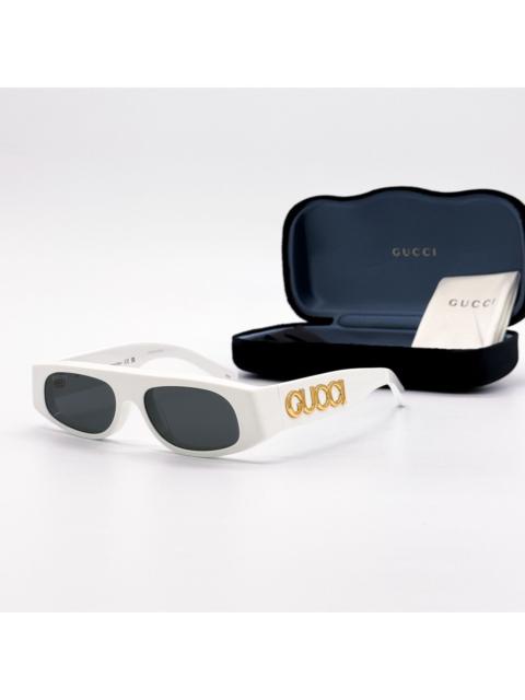 GUCCI NEW GUCCI SUNGLASSES GG1771S 002 SQUARE WHITE WOMEN EYEWEAR