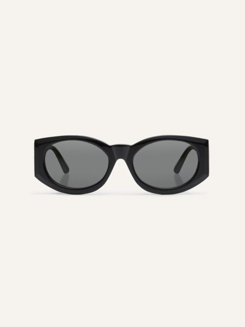 MAGDA BUTRYM Oval sunglasses in black