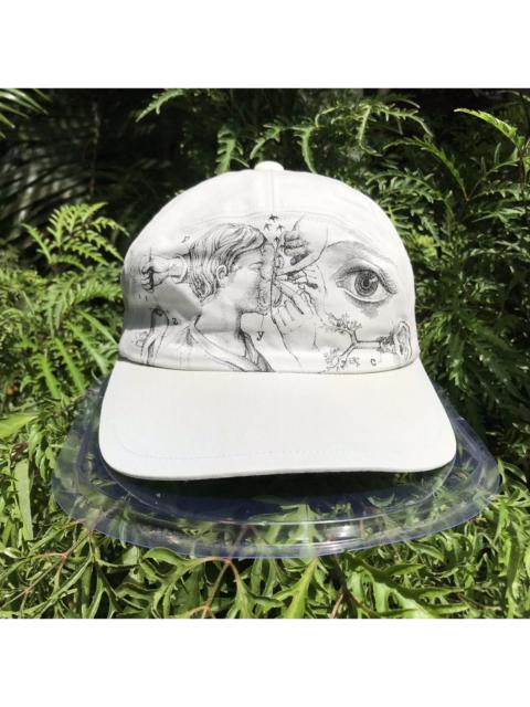 Vintage Ca4la Weave Toshi ART 7 Panel Hat