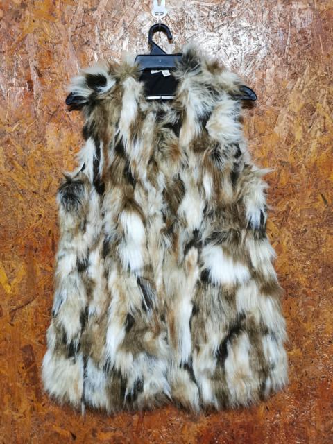 Other Designers Zara - Brown Faux Vest Zara Trafaluc