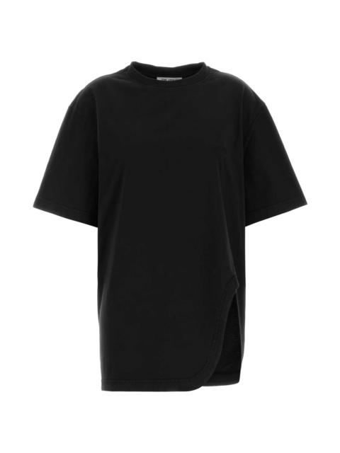 THE ATTICO Slate Cotton Oversize T-shirt
