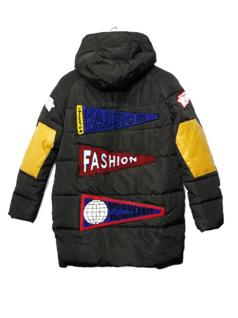 Other Designers 🇯🇵FINAL DROP❌Custom Jacket Puffer Patchwork S Color Block