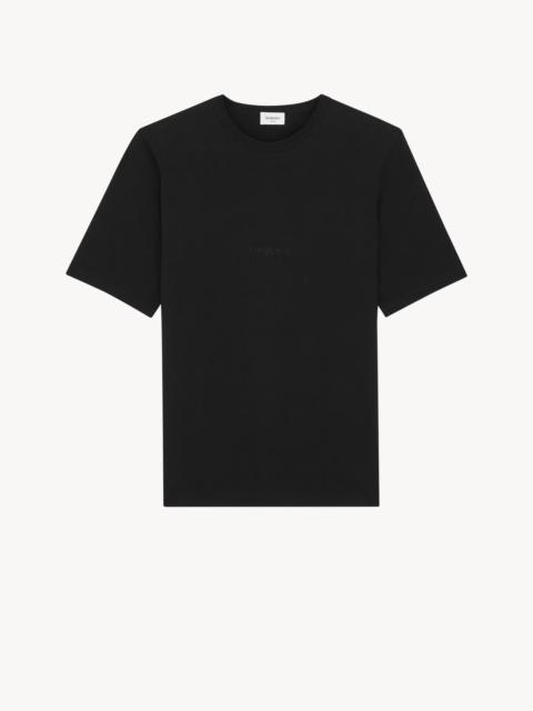 SAINT LAURENT Saint Laurent Cotton T-shirt