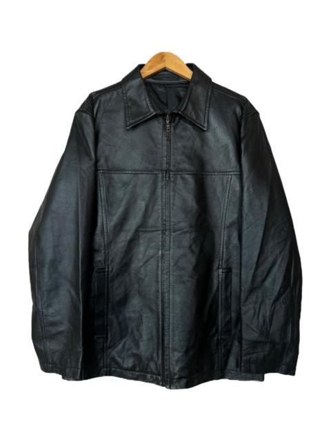 Other Designers Comme Ca Ism Japan Black Zipper Coat Leather Jacket