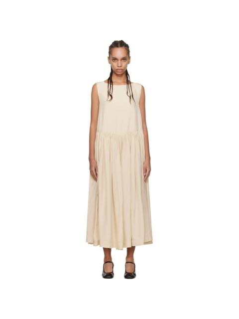 CASEY/CASEY Beige Pomme Midi Dress