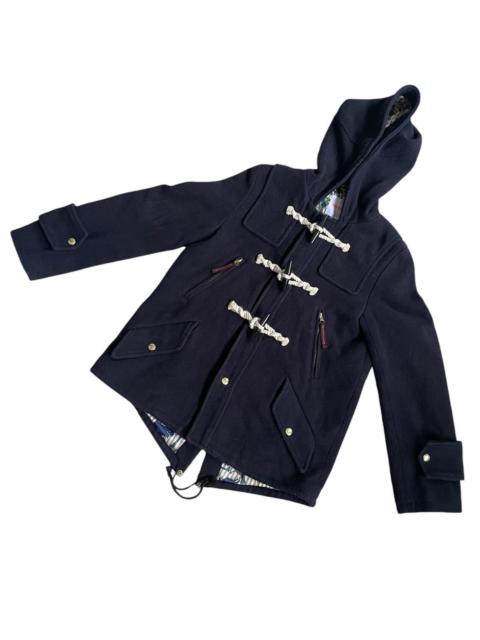 Other Designers Issey Miyake Ne-Net Hooded Duffle Fishtail Jacket