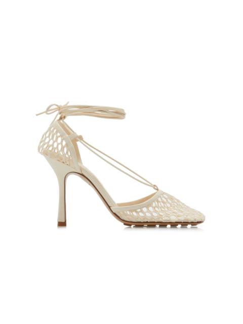 Bottega Veneta Stretch Sandals off-white