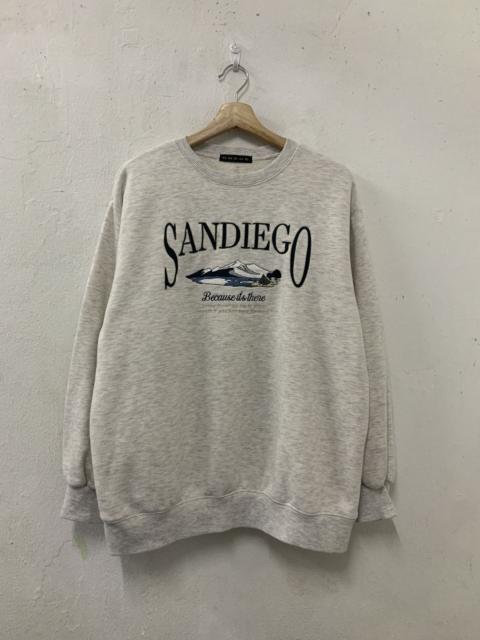 Other Designers Japanese Brand - SAN DIEGO Embroidered Sweatshirt