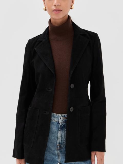 RÓHE Suede Cinched Blazer