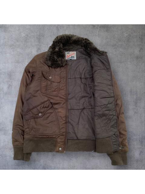 Other Designers Lee Tactical Military Sherpa Collar jacket