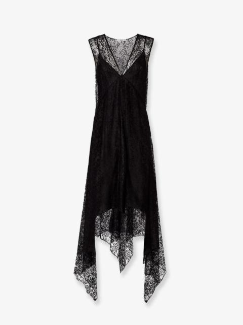 FENDI Fendi Flowers And Berries Lace Dress Black Women