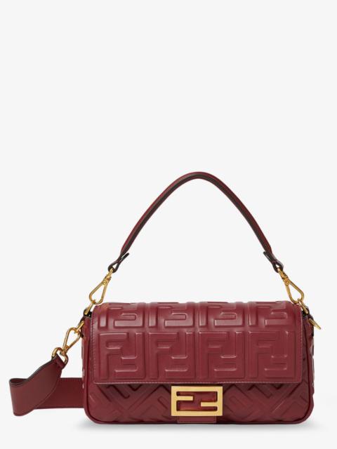 FENDI Fendi Baguette Leather Crossbody Bag