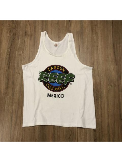 Other Designers Vintage - Vintage Reef Cancun Tank Top Shirt Sleeveless