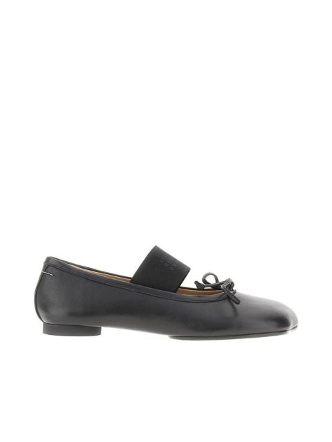 MM6 Maison Margiela 'ANATOMIC' NAPPA LEATHER BALLET FLATS