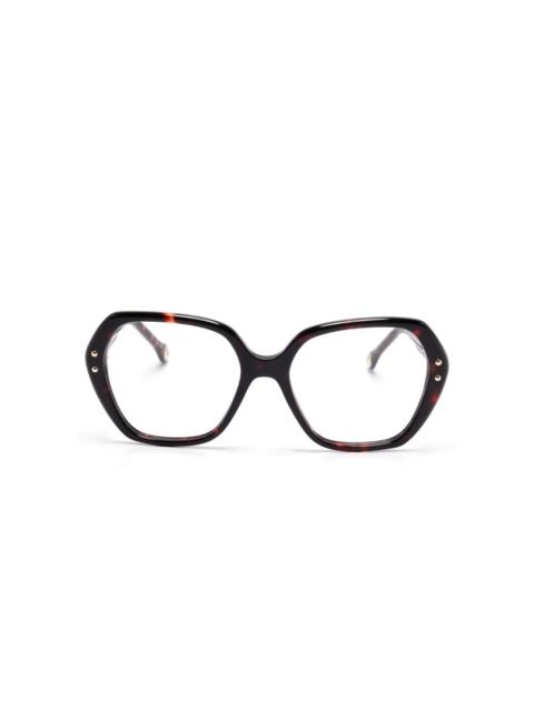 CAROLINA HERRERA geometric-frame glasses
