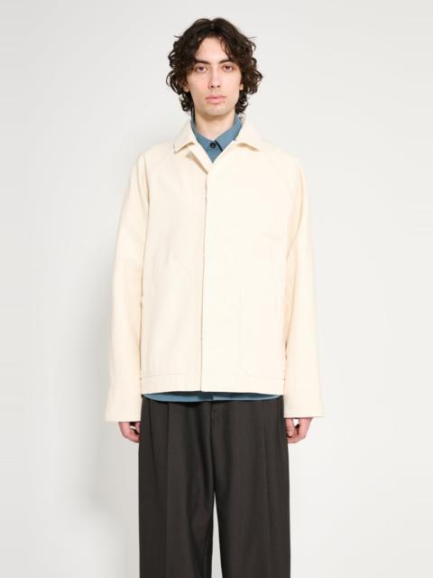 MARGARET HOWELL MARGARET HOWELL MHL RAGLAN JACKET NATURAL COTTON DENIM