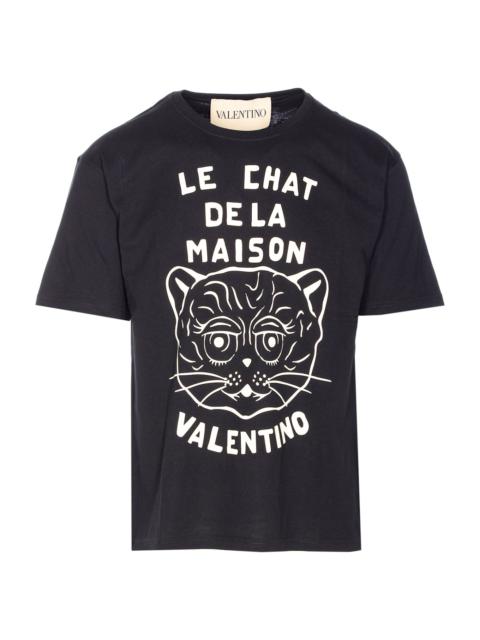 Valentino Chat De La Maison Patch T-shirt