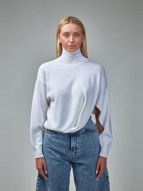 Alaïa Asymmetrical Knit Jumper