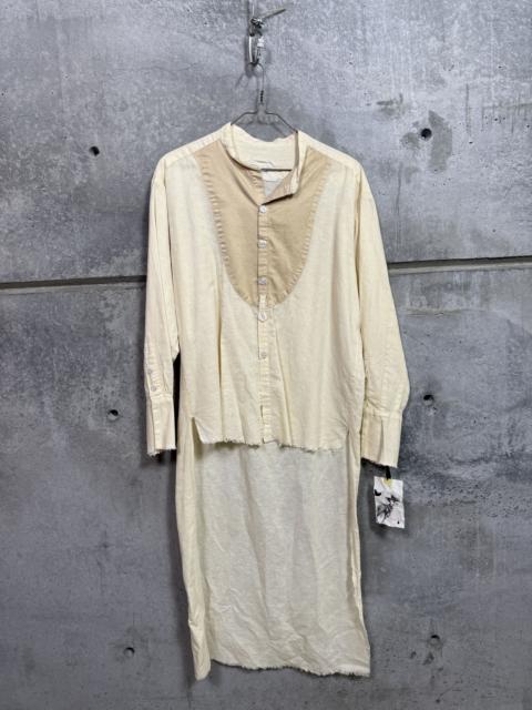 Greg Lauren Greg Lauren Linen Long Tux Studio Shirt