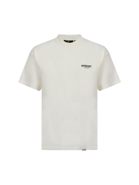 REPRESENT Represent Cotton T-shirt Flat White Men
