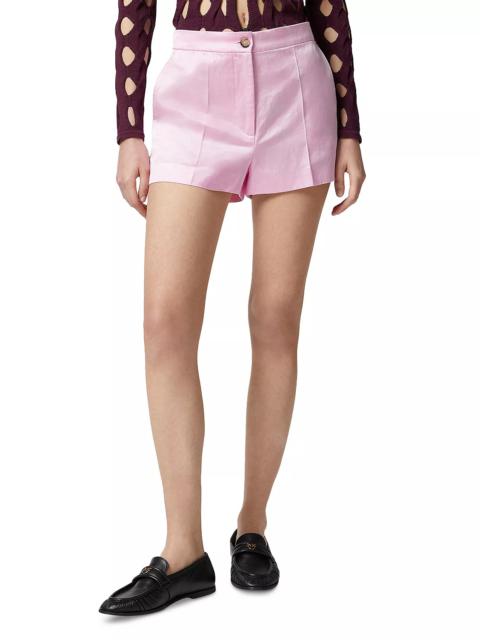 PINKO Scintille Satin Shorts