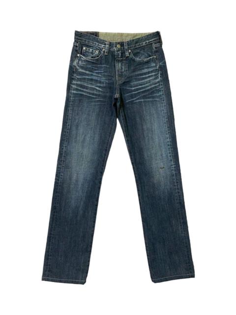 Other Designers Vintage MFG Acid Wash Clawmark Denim Jeans