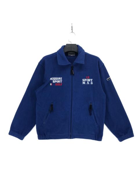 Missoni MISSONI Sport Golf Embroidery Logo Fleece #2350-92