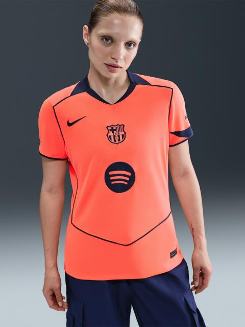 Nike FC Barcelona 2025/26 Stadium Third Women's Nike Dri-FIT Total 90 Soccer Replica Jersey