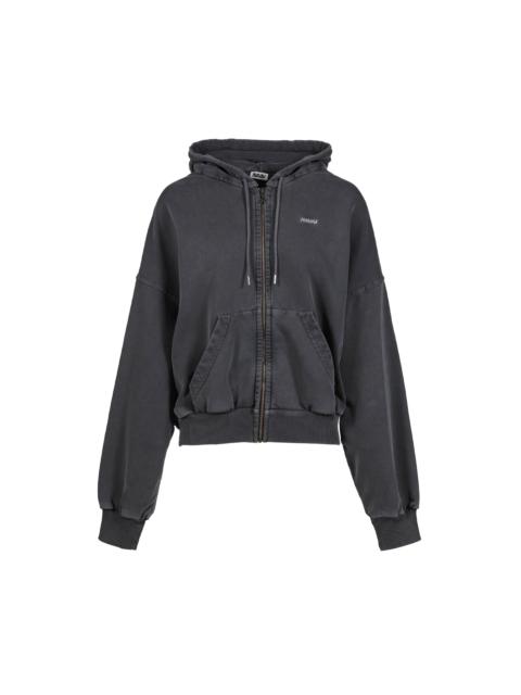 AVAVAV SHOULDERLESS HOODIE / BLK