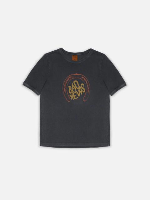 Nudie Jeans Ricky Bad News T-Shirt Antracite