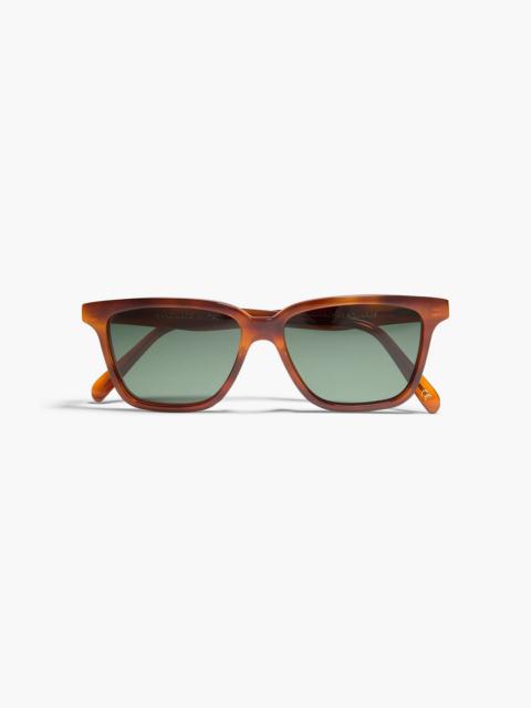 TOTEME D-frame tortoiseshell-print acetate sunglasses