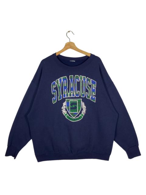 Other Designers Vintage - Vintage 90s Syracuse University Sweatshirt XL Size