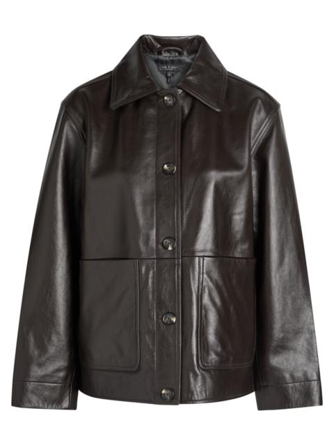 rag & bone Rag & Bone Mala Leather Jacket